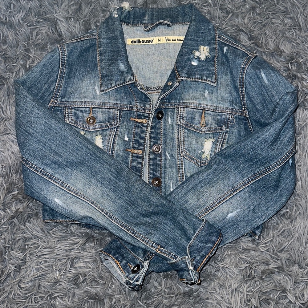 Cropped Jean jacket
